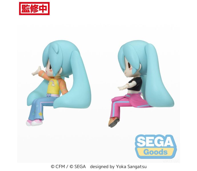 Hatsune Miku EX - fuwa petit Perching Mini Figure Hatsune Miku x Love and Berry Dress Up and Dance! (2 pcs Set)- 115-1118941