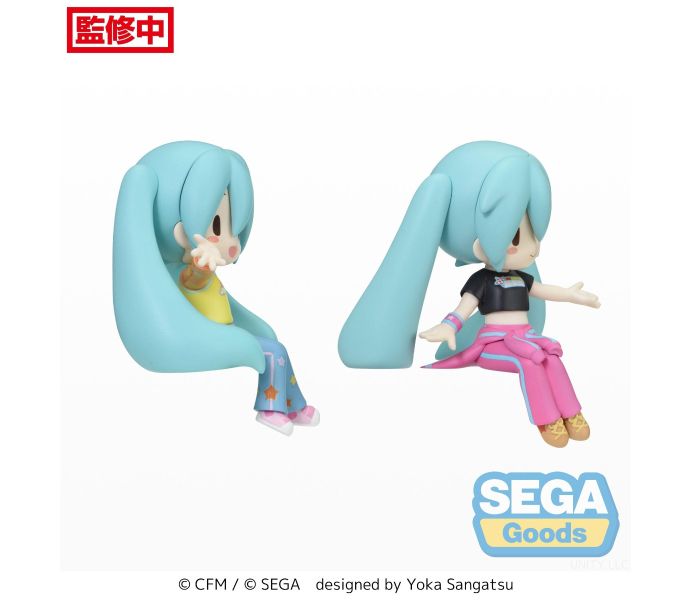 Hatsune Miku EX - fuwa petit Perching Mini Figure Hatsune Miku x Love and Berry Dress Up and Dance! (2 pcs Set)- 115-1118941