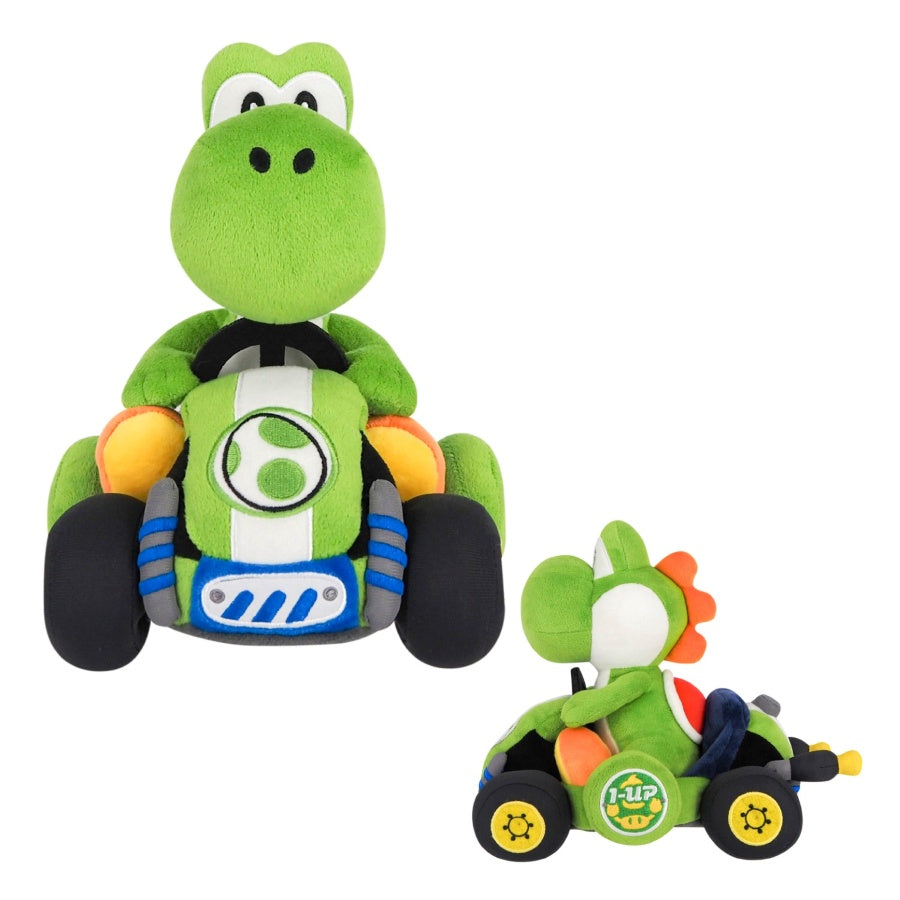 Super Mario - Mario Kart World Yoshi 9" Plush- 2014
