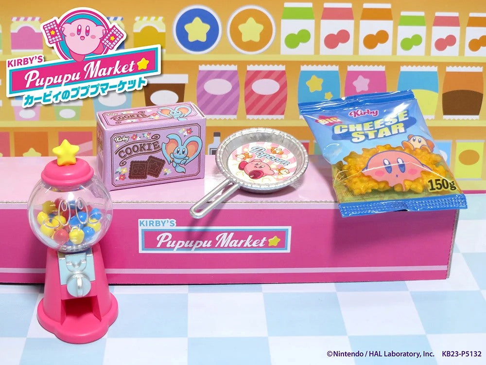 Re-Ment: Kirby - PUPUPU MARKET (8 pcs Full Set) - 20767