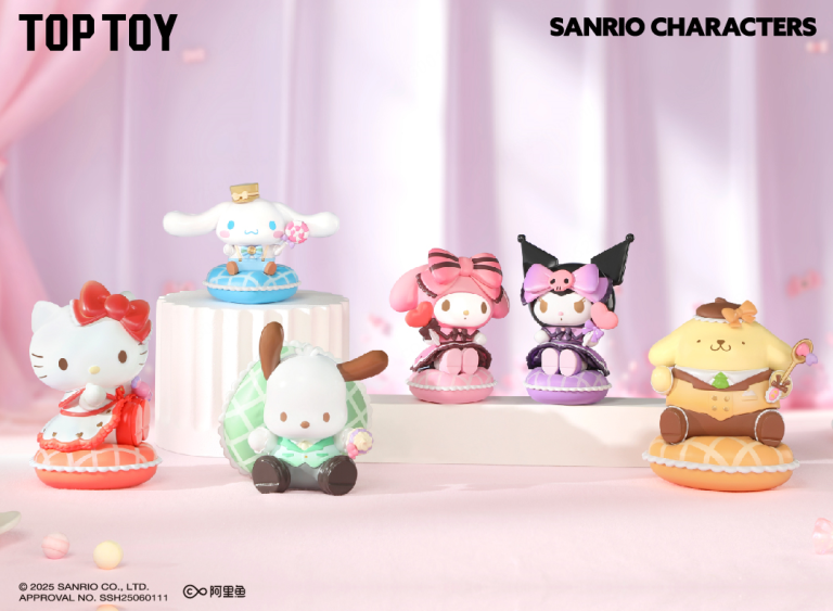 TOP TOY! Sanrio Sweetheart Candy Figure - Blind Box Asst (6 pcs full Set) - 2303553010105