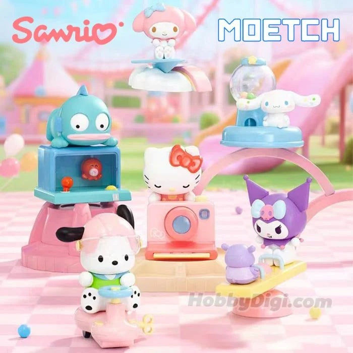 MOETCH -Sanrio characters Playful Delight Series Moetch Live Toy Blind Box (Box of 6)- 25MDL-002