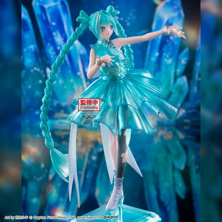 Hatsune Miku Vocaloid Banpresto Evolve Figure (Clearluxe EmeraldGem Ver.) - 29326
