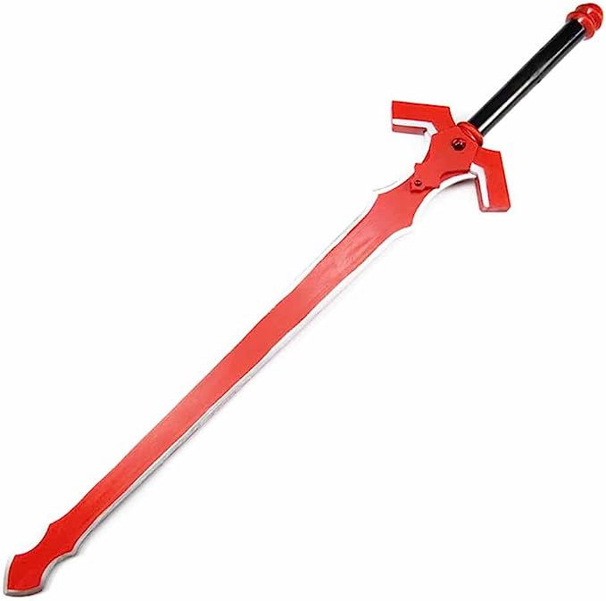 Wooden 40.5" Fantasy Red Sword - T3034