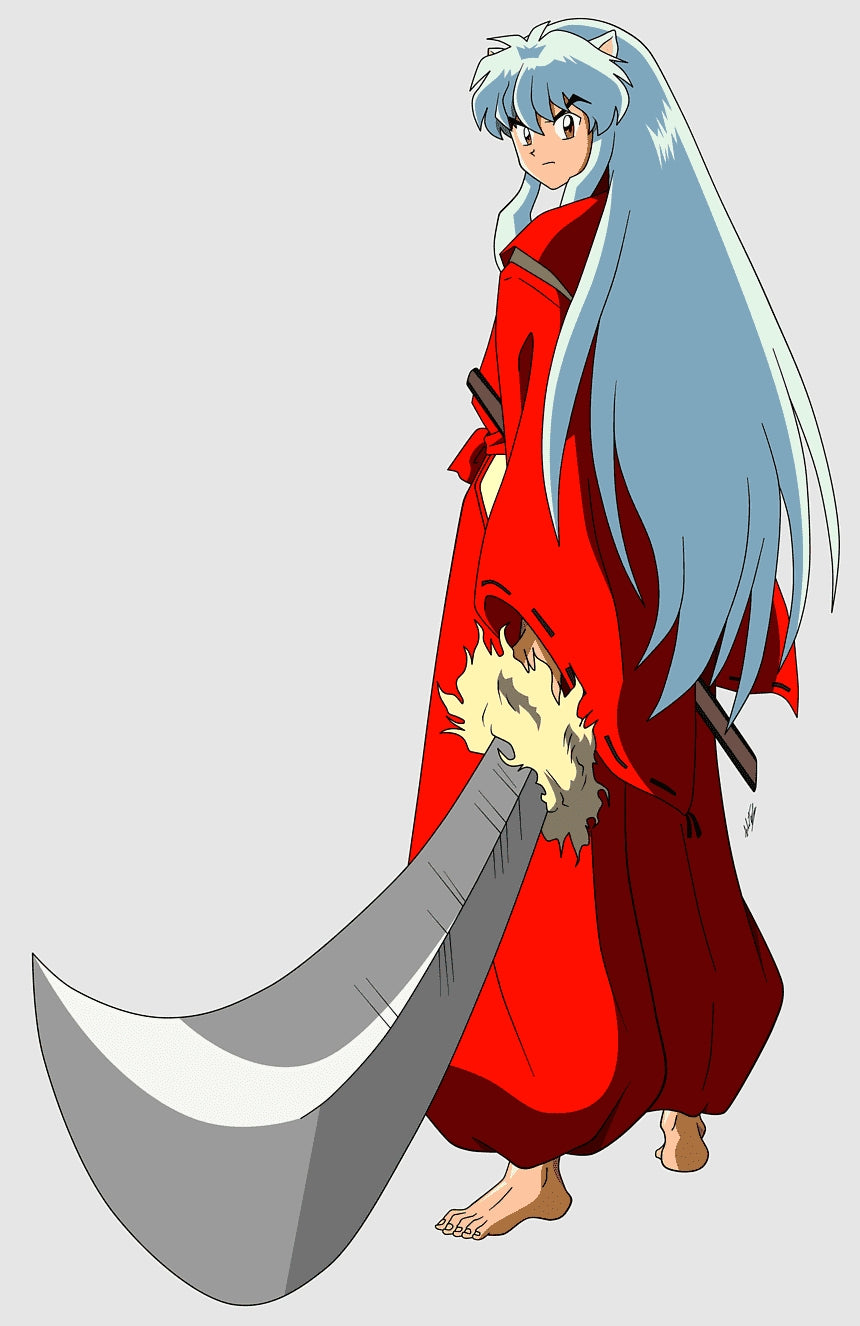Foam 39" Fantasy Half Demon Sword - 363