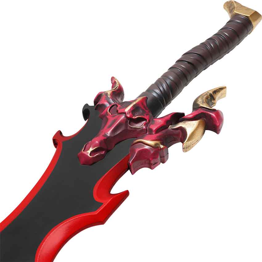 Foam 25" Fantasy Demon King Skull Dagger - 378 (G-FSB139)