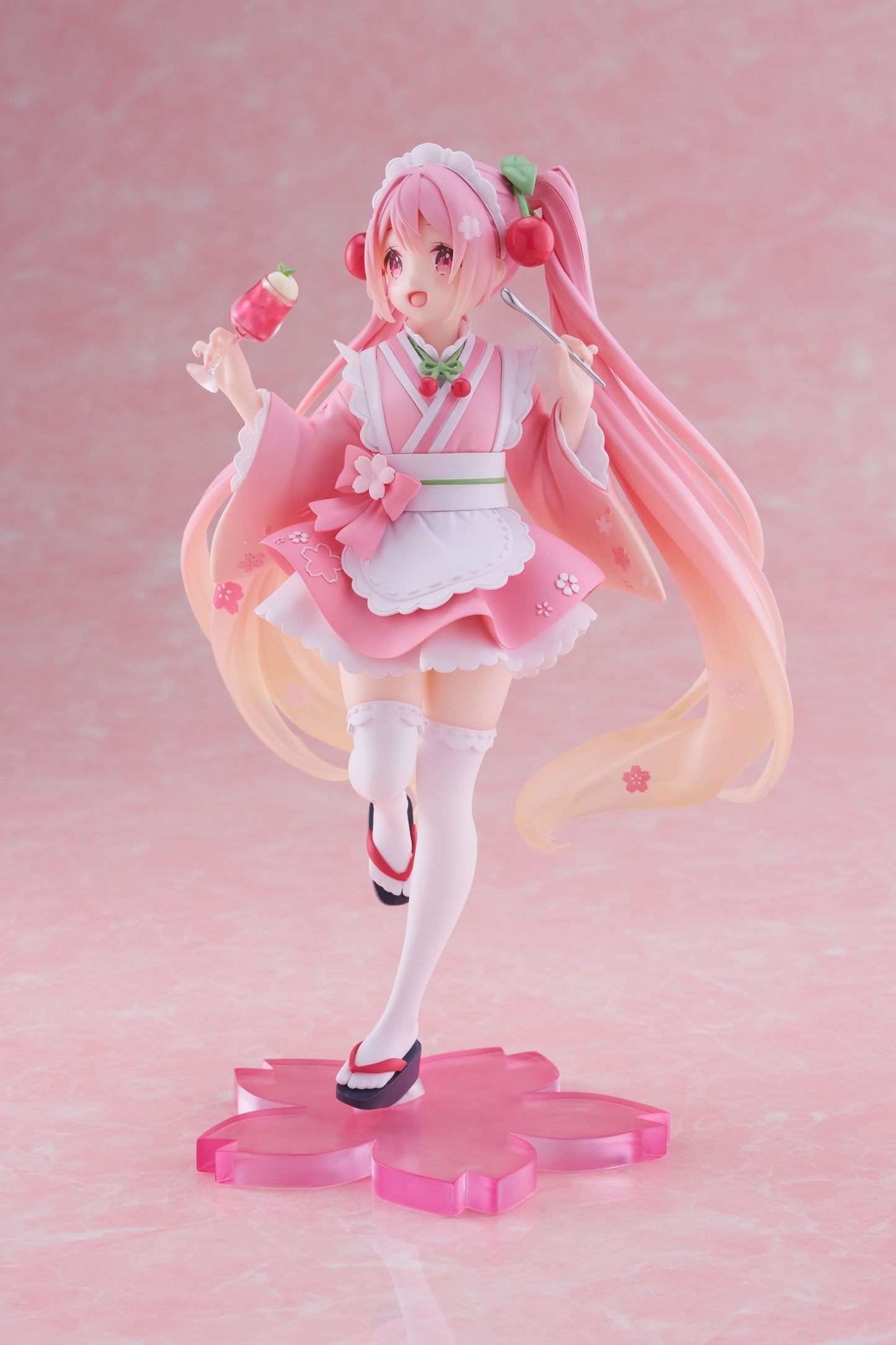 Hatsune Miku - Sakura Miku Prize Figure (Newly Written Japanese Cafe Ver.) - 451716700