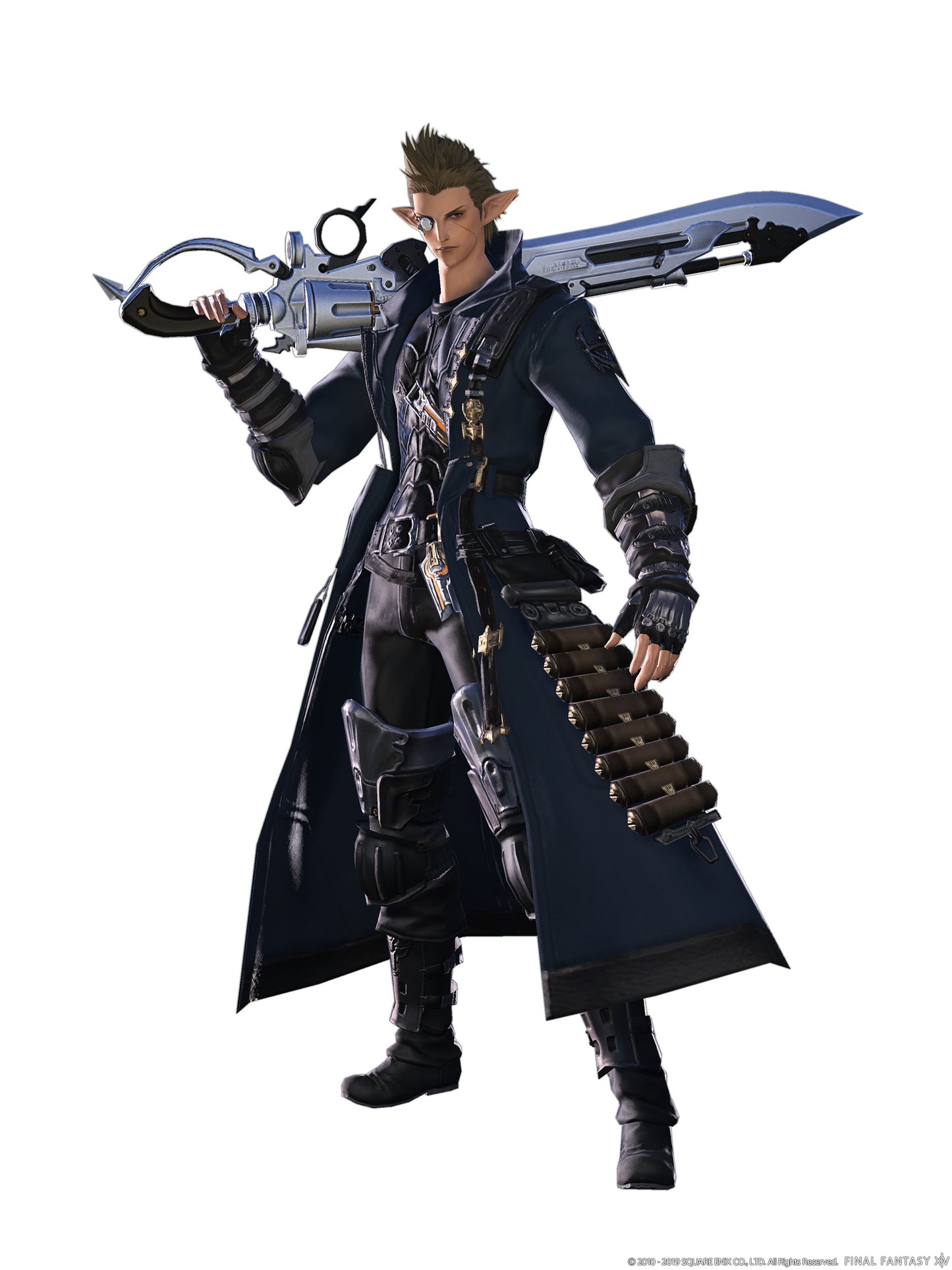 Foam 40” Fantasy Gun Sword - 660