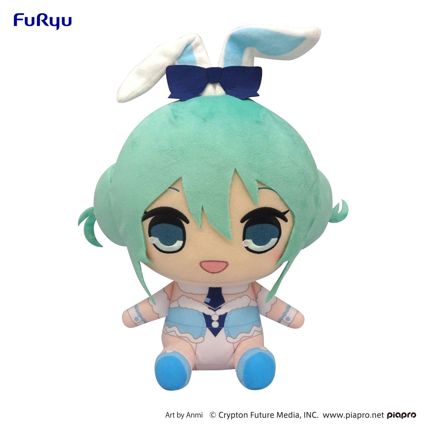Hatsune Miku - KYURUMARU Big Plush Toy - Hatsune Miku /White Rabbit - AMU-SHP0738