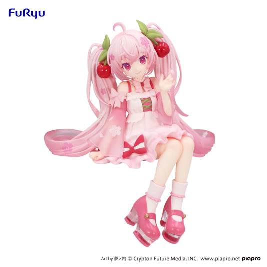 Hatsune Miku Noodle Stopper Figure - Sakura Miku 2025- AMU-SHP2268