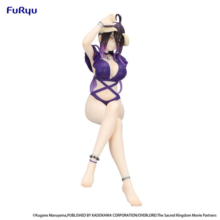 OVERLORD - Noodle Stopper Figure (Swimsuit Dark Purple Color ver.)- Albedo - AMU-SHP2757