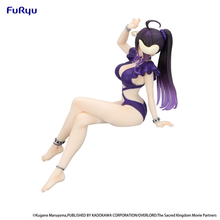 OVERLORD - Noodle Stopper Figure (Swimsuit Dark Purple Color ver.)- Albedo - AMU-SHP2757