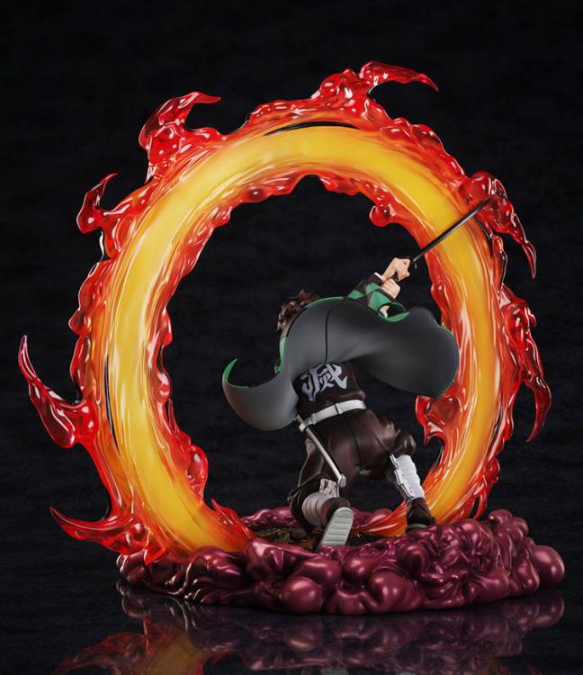 Demon Slayer: Kimetsu no Yaiba Tanjiro Kamado Hinokami Kagura Clear Blue Sky 1/8 Scale Figure - AP725981