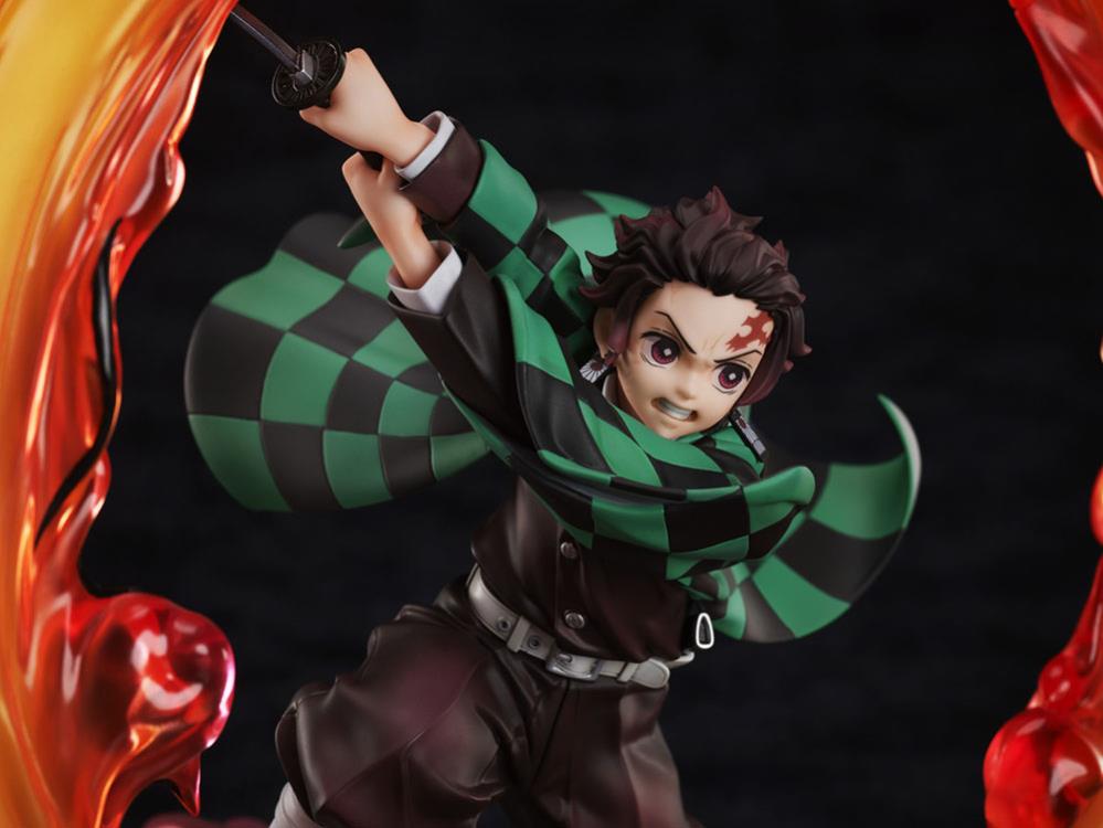 Demon Slayer: Kimetsu no Yaiba Tanjiro Kamado Hinokami Kagura Clear Blue Sky 1/8 Scale Figure - AP725981
