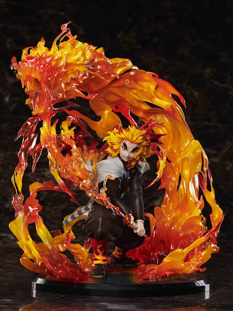 Demon Slayer: Kimetsu no Yaiba Kyojuro Rengoku Flame Breathing Esoteric Art Ninth Form: Rengoku 1/8 Scale Figure - AP736987