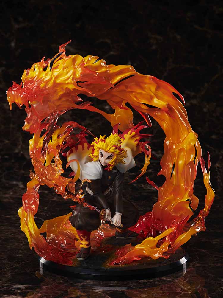 Demon Slayer: Kimetsu no Yaiba Kyojuro Rengoku Flame Breathing Esoteric Art Ninth Form: Rengoku 1/8 Scale Figure - AP736987