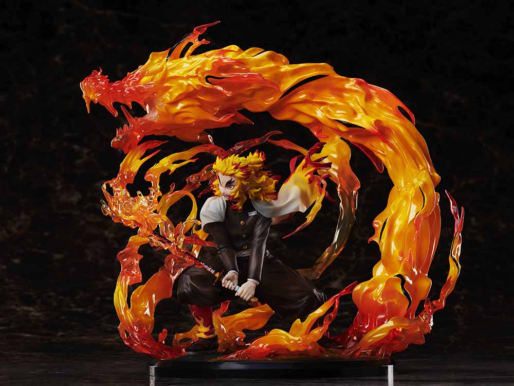 Demon Slayer: Kimetsu no Yaiba Kyojuro Rengoku Flame Breathing Esoteric Art Ninth Form: Rengoku 1/8 Scale Figure - AP736987