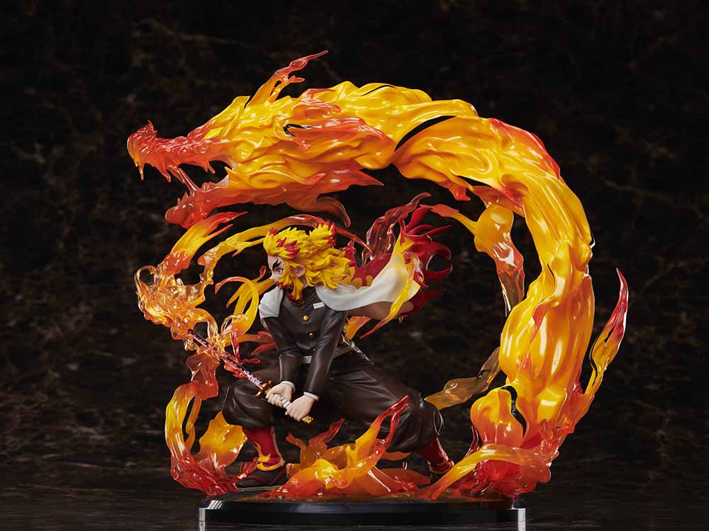 Demon Slayer: Kimetsu no Yaiba Kyojuro Rengoku Flame Breathing Esoteric Art Ninth Form: Rengoku 1/8 Scale Figure - AP736987