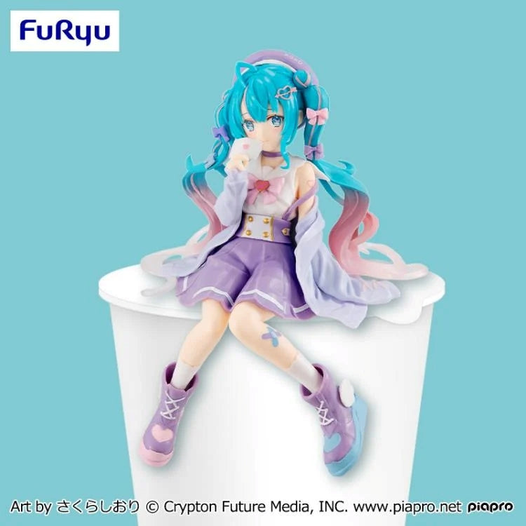 Hatsune Miku Noodle Stopper Figure -Love Sailor (Purple Color ver.) - FR40456