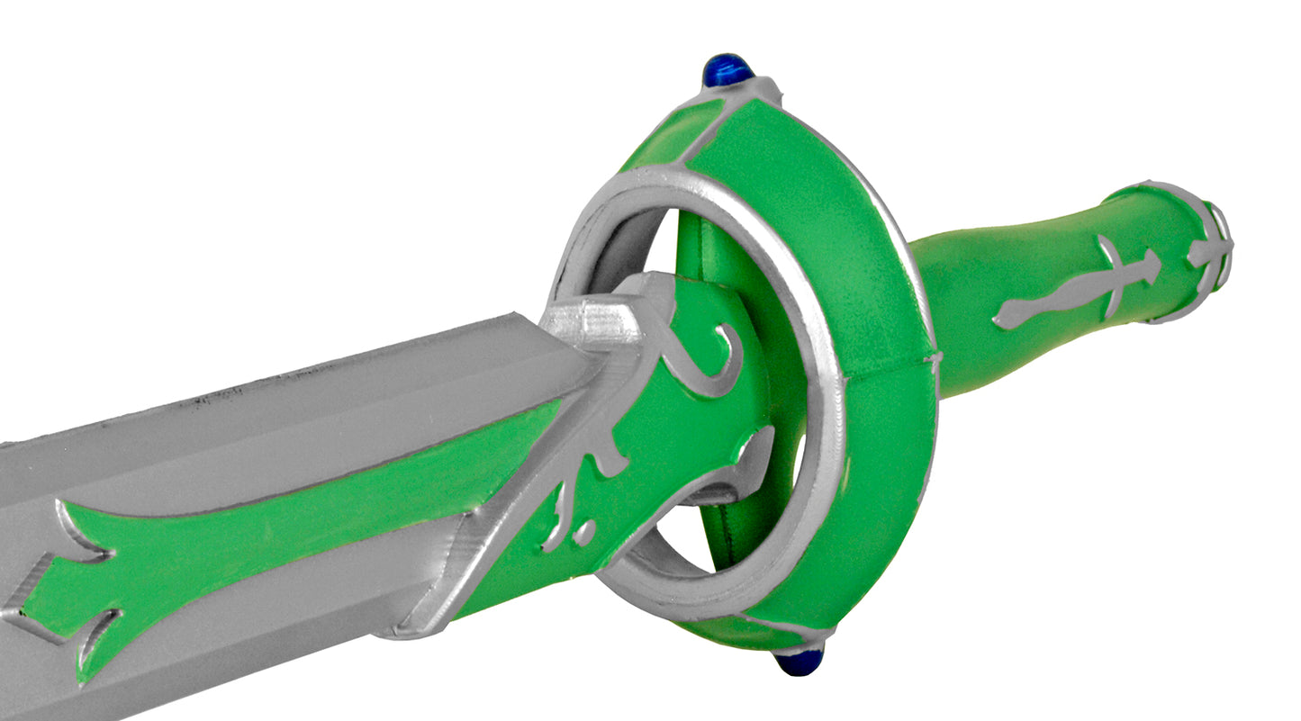 Foam 43-1/4" Fantasy Sword - Light Green- HF1003