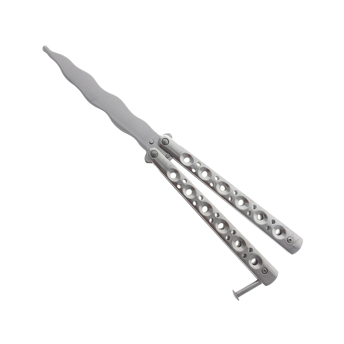 9" Chrome Butterfly Trainer - KA1188CH