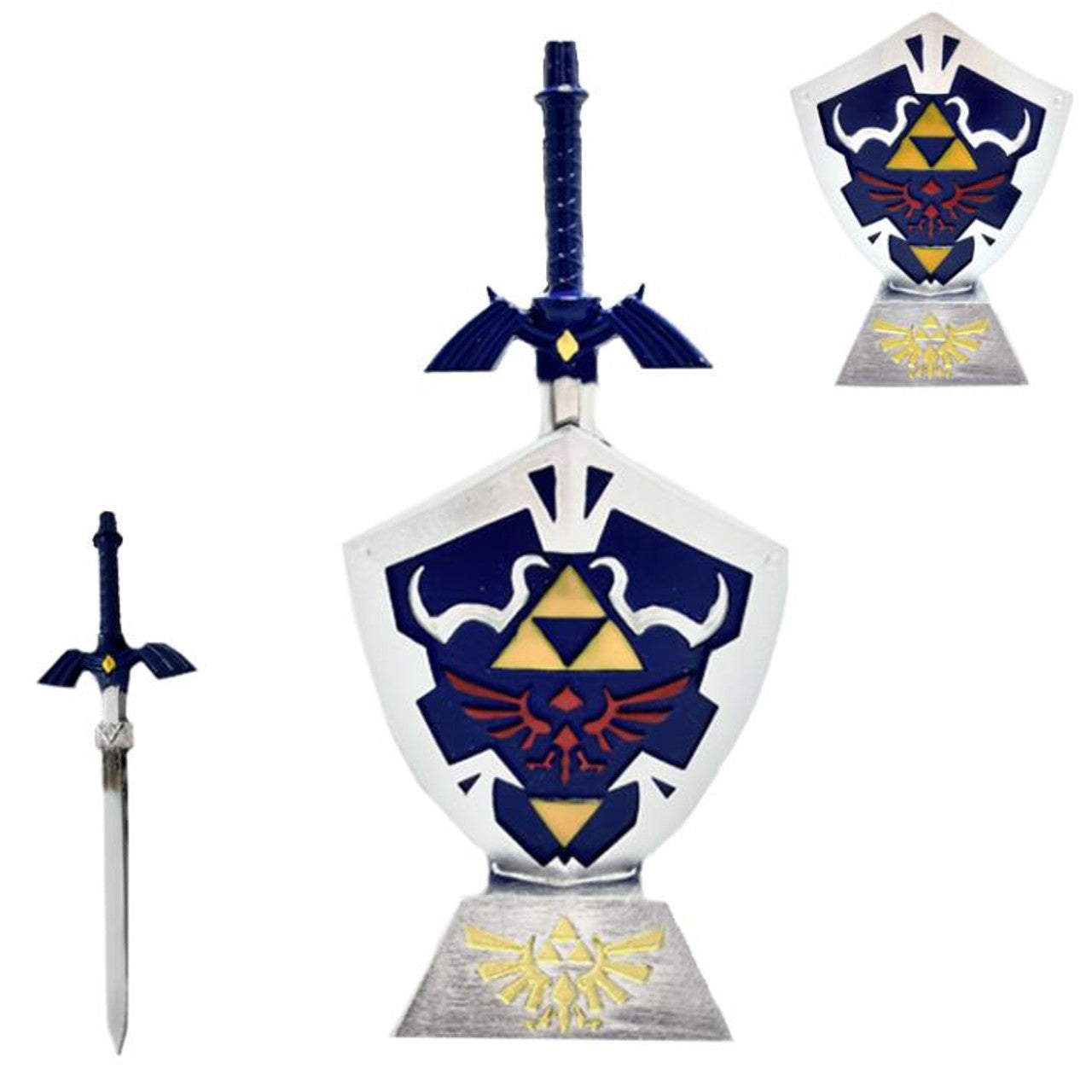 Foam 6.5” Legend Sword & Shield (Blue) Letter Opener - KD1502BL