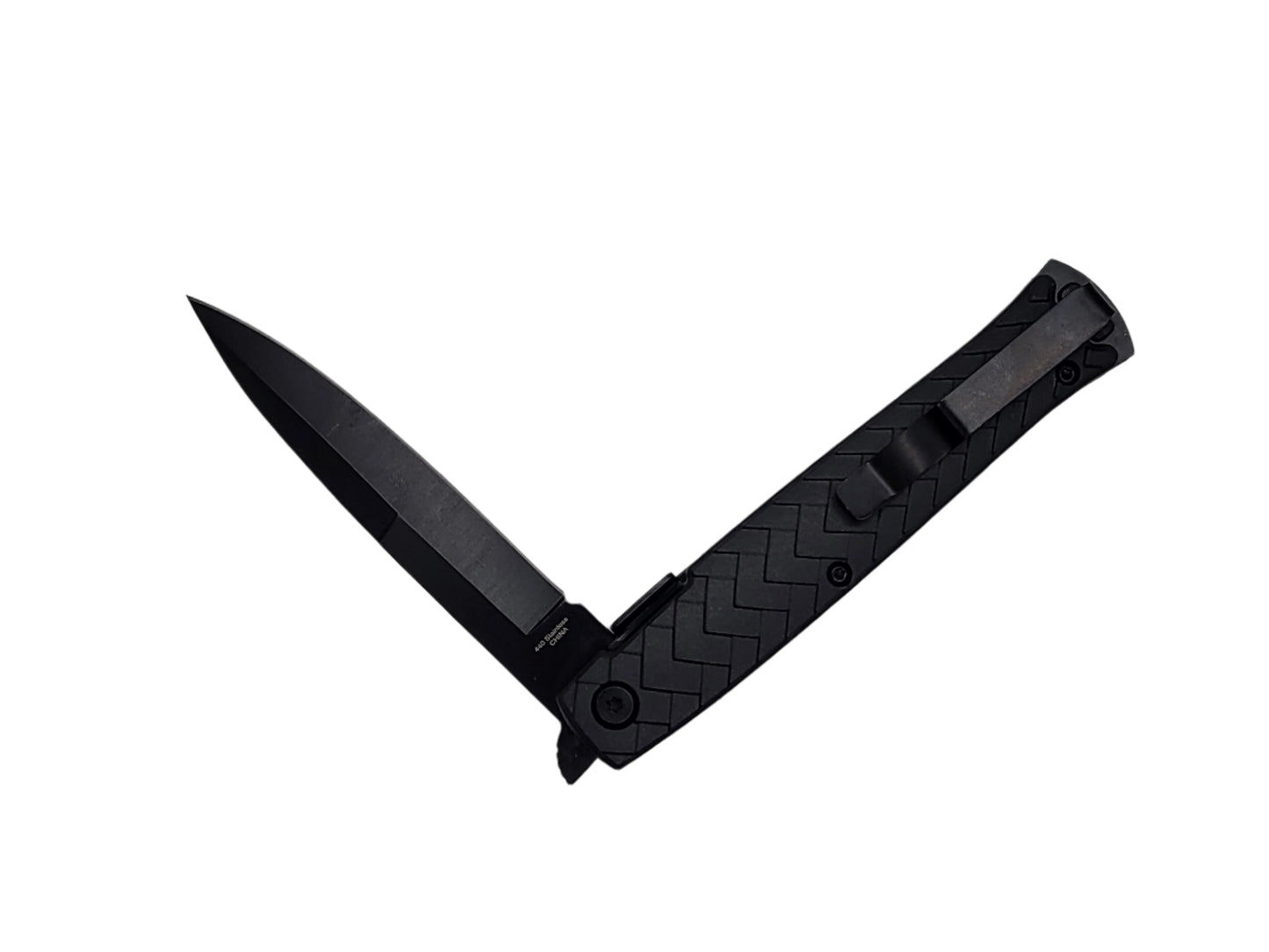Falcon 8" Overall Spring Assisted Knife W/ Blue Dragon Handle - KS1673PP