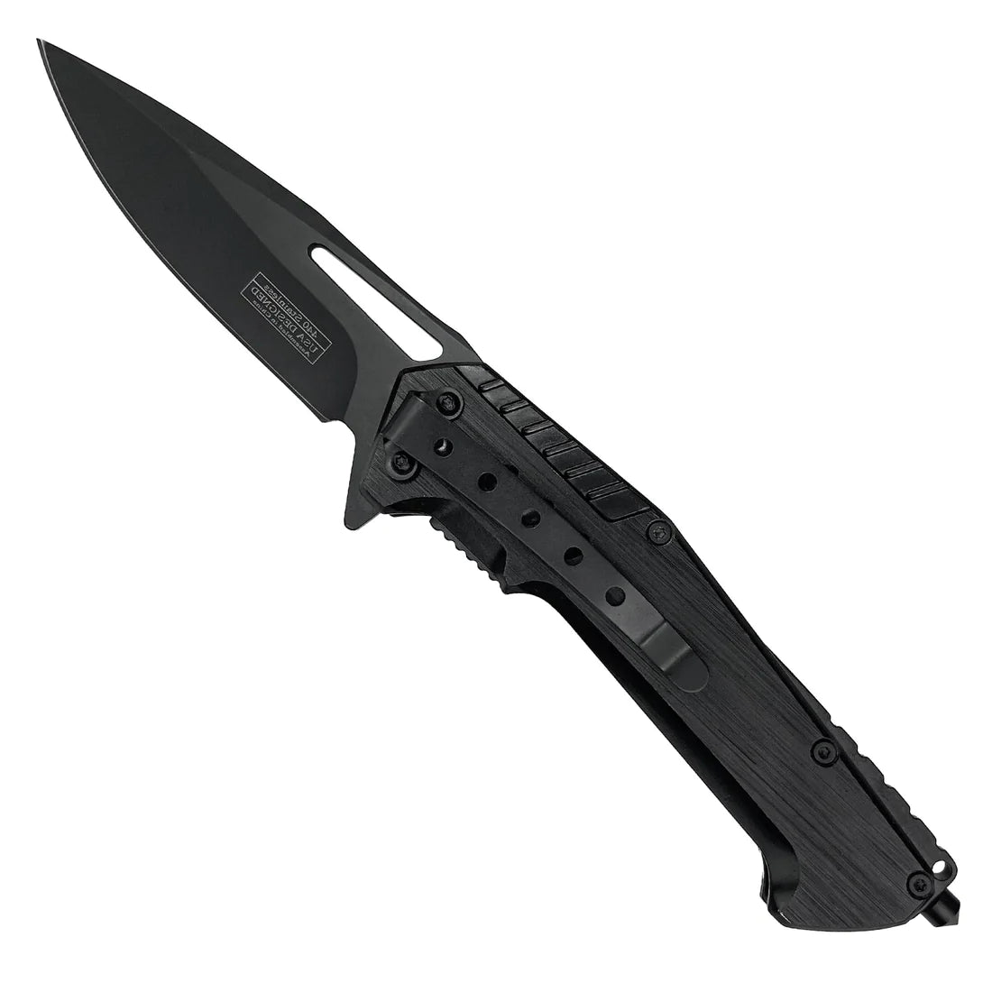 Falcon 8" Overall in Length Spring Assisted Knife - KS2109BK