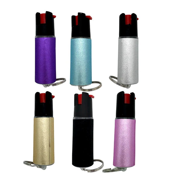 Gizmo Key Chain Carrying Long Range Pepper Spray 18 pc set Display - PS-GZDISP18-KCS