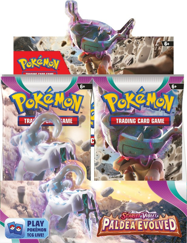 Pokemon Scarlet and Violet 2 Paldea Evolved Booster - Paldea Evolved (SV02) - NDPKSV2B