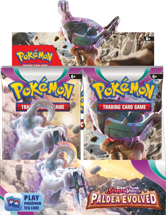 Pokemon Scarlet and Violet 2 Paldea Evolved Booster - Paldea Evolved (SV02) - NDPKSV2B