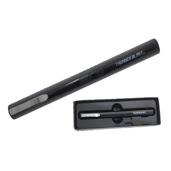 6" Black Pen Stun Gun - OTH220BK (T3102BK)