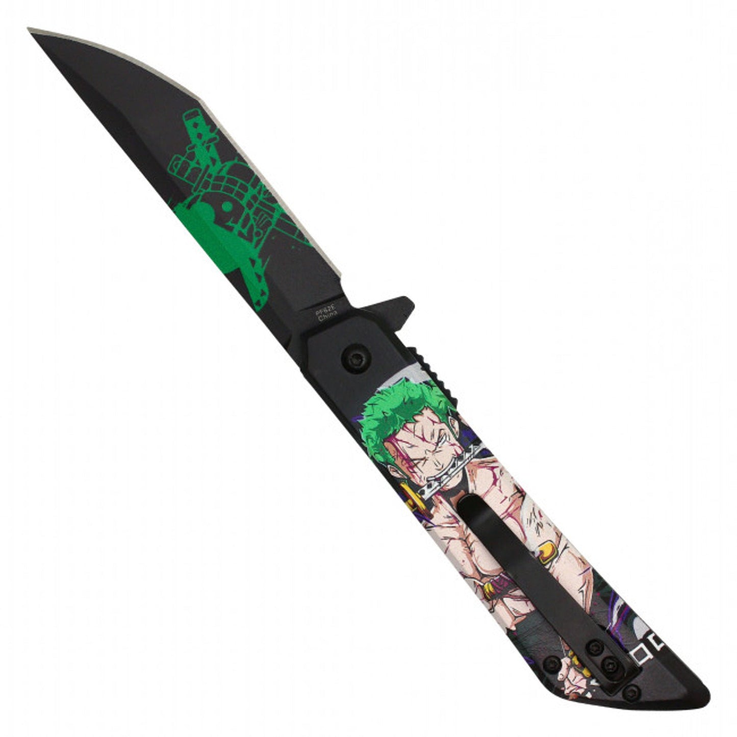 8" Spring Assisted Fantasy Pocket Knife - PF62E