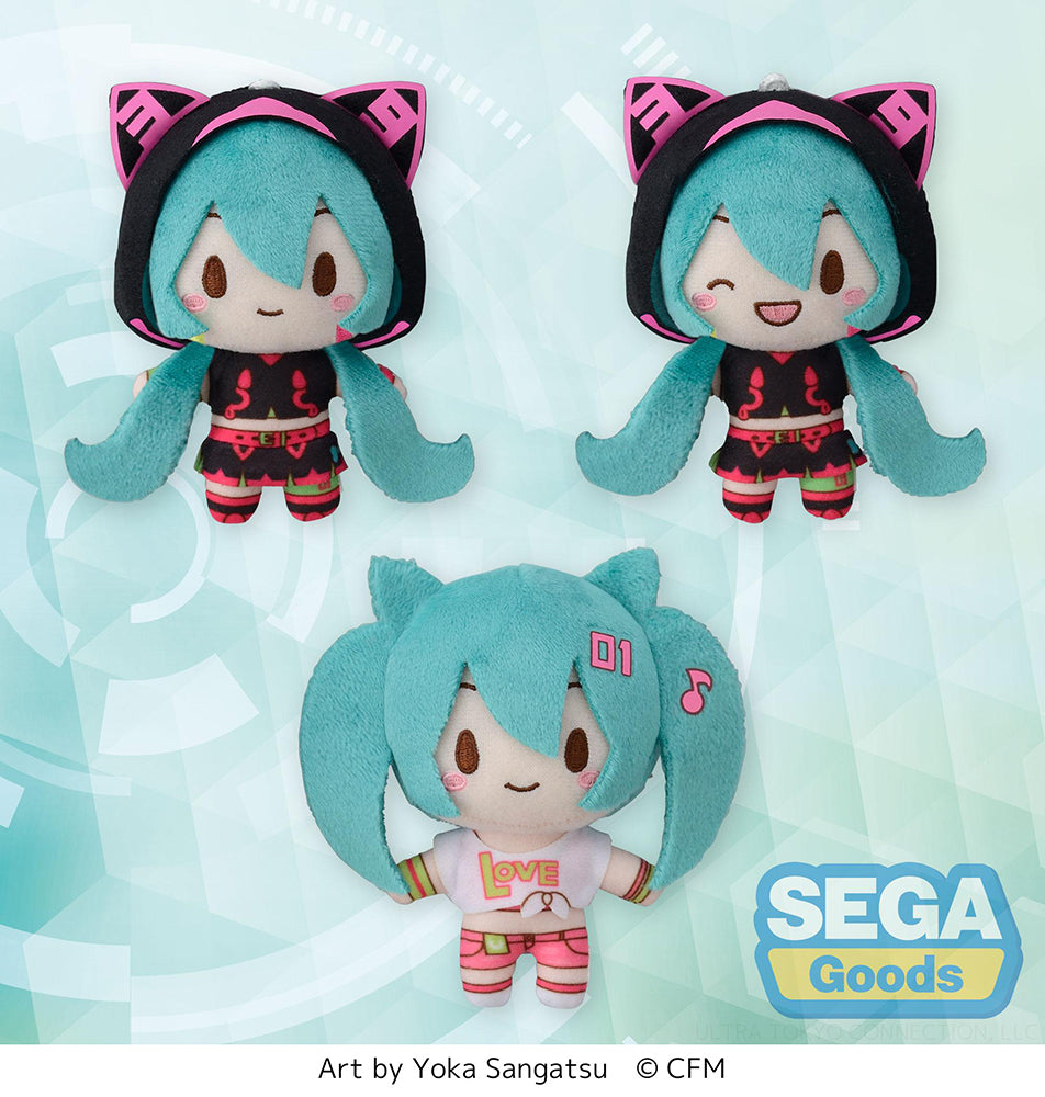 Hatsune Miku - Fuwapuchi Mascot Live Ver (EX) (4 pcs a set) - SG524472