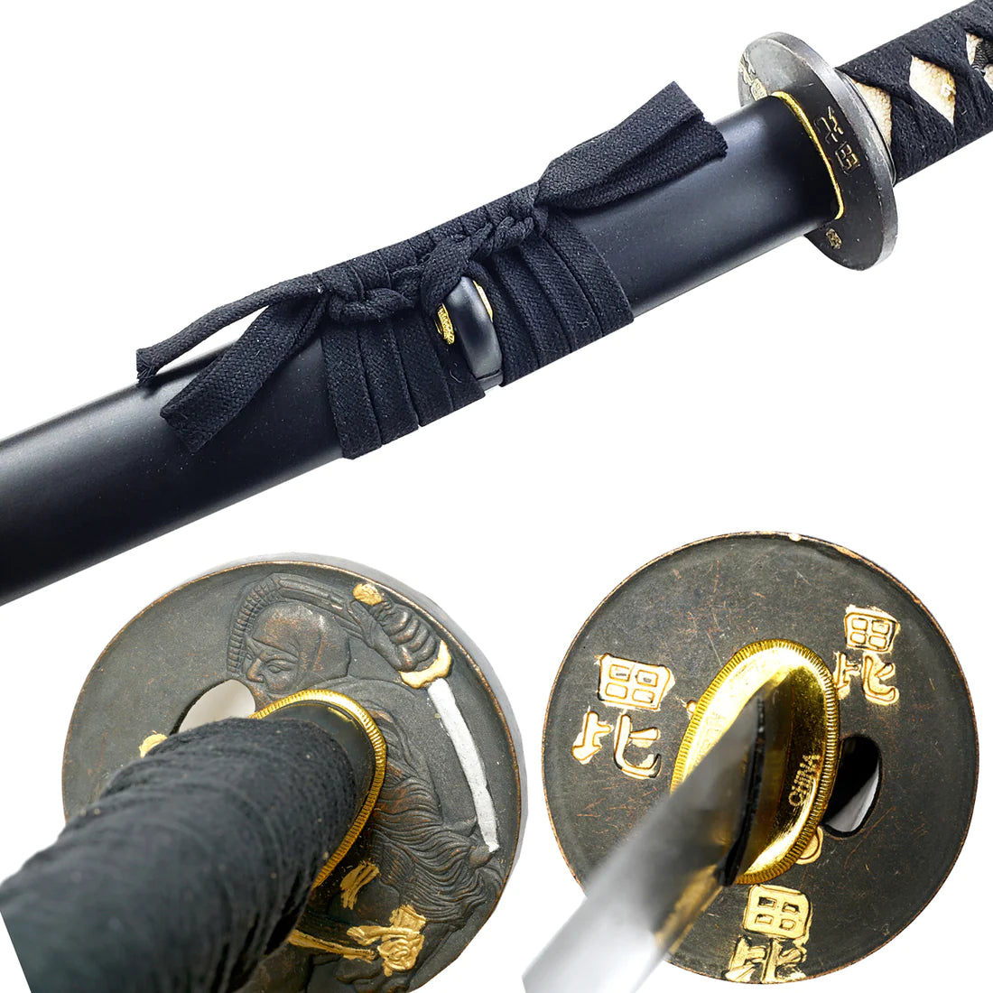 41" Musha Oda Nobunaga Katana Black - SS034A