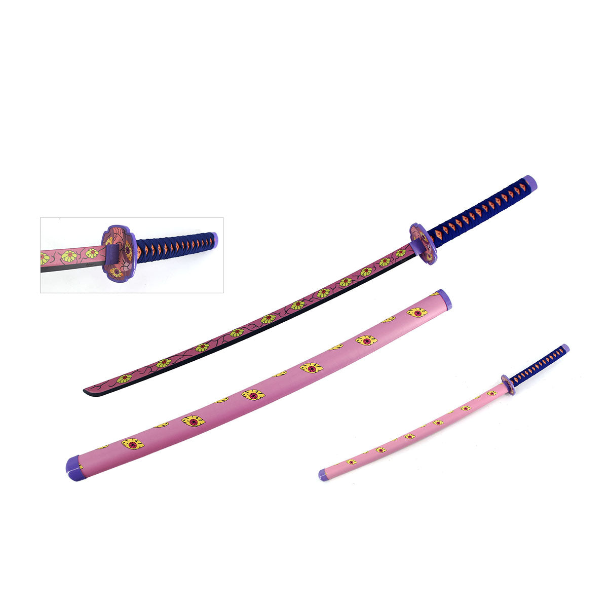 Wooden Bamboo Blade Demon Sword 41"- SW1513