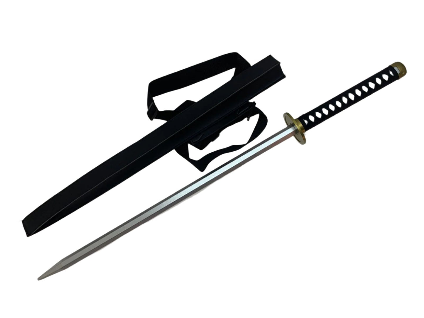Wooden Bamboo white Fantasy Sword 38"- SW1701