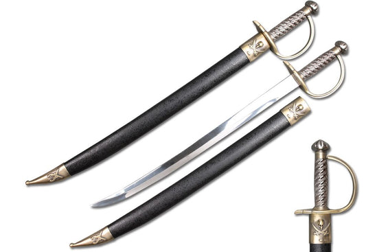 31 1/2″ Pirate Cutlass Sword with Finger guard - T614913A