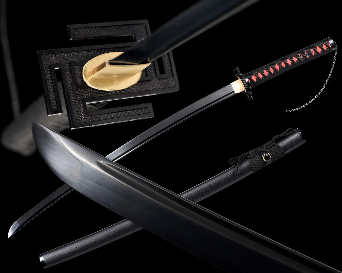 Metal 41" 1045 Hand Forge Carbon Steel Samurai Sword - T64306
