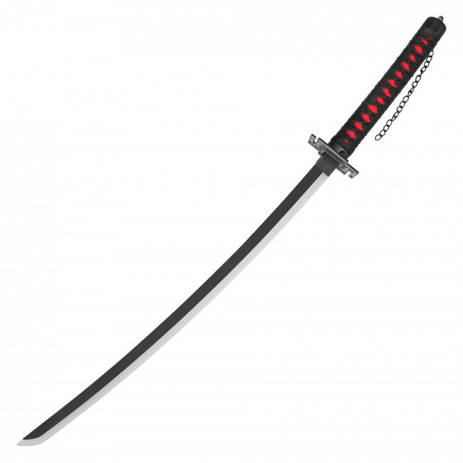 Wooden/ Plastic Bamboo Blade LED light Tensa Samurai Black Sword 40"- FS02D
