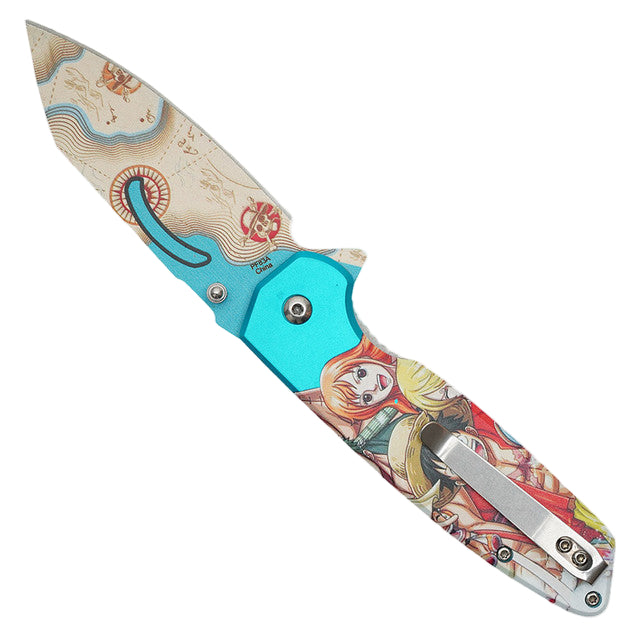 7.75" Spring Assisted Fantasy Pocket Knife - PF83A