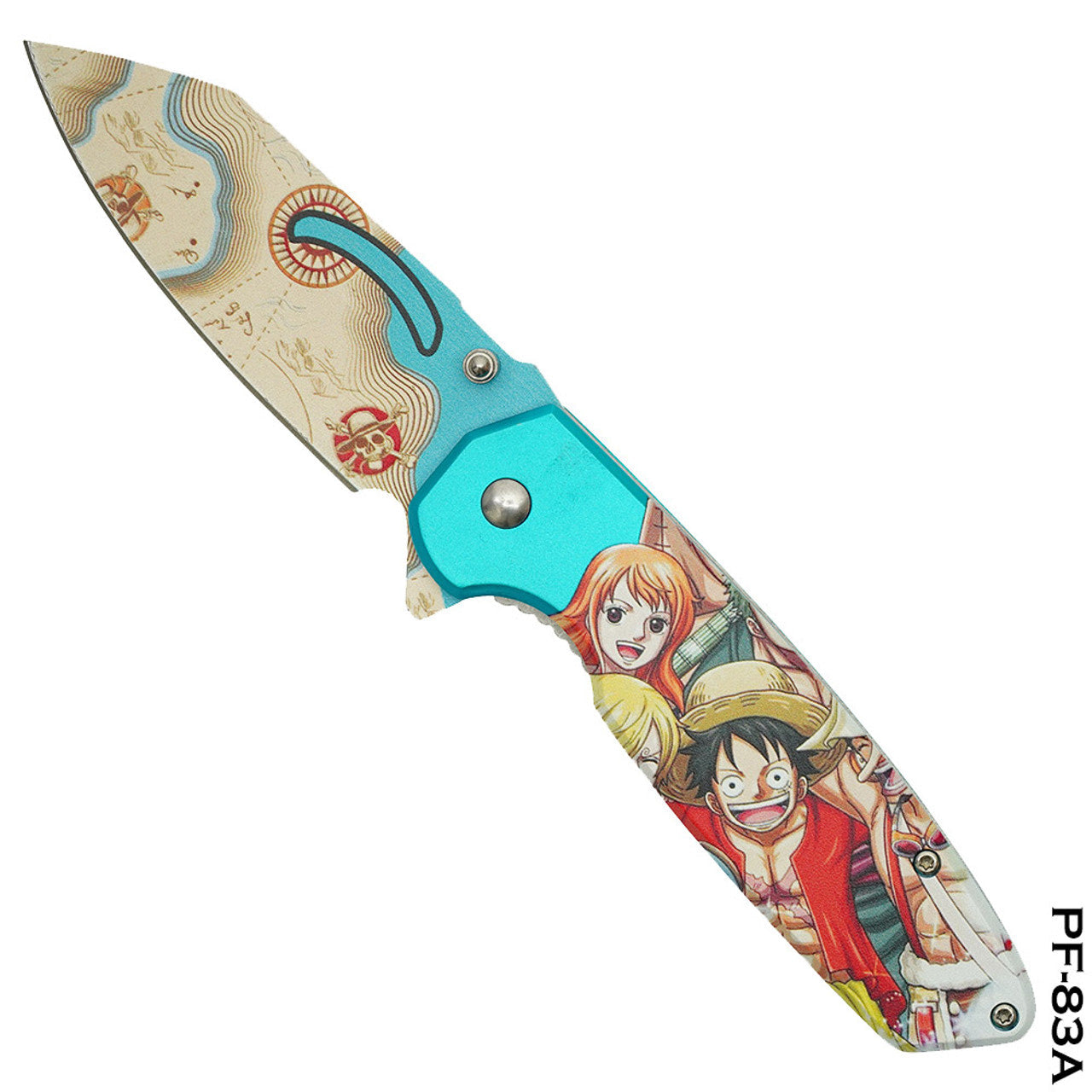 7.75" Spring Assisted Fantasy Pocket Knife - PF83A