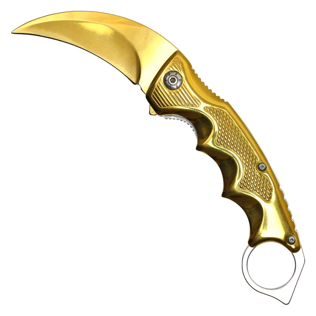 9" Gold Blade Spring Assisted Knife - PF32GD