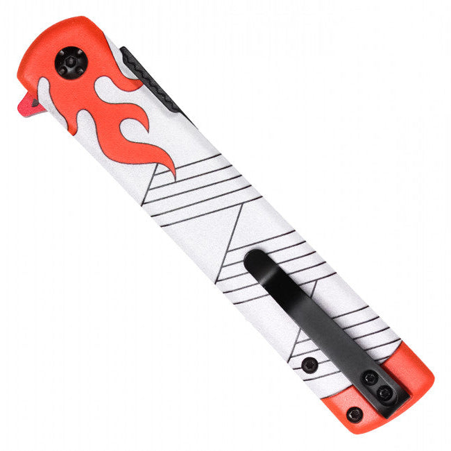 8" Spring Assisted Fantasy Pocket Knife - PF52D