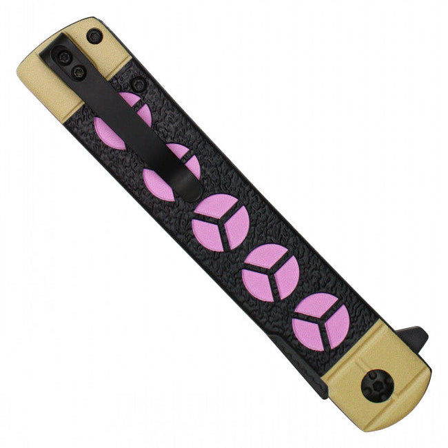 9" Spring Assisted Fantasy Pocket Knife - PF57A