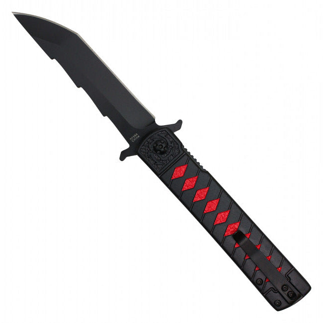 9" Spring Assisted Fantasy Pocket Knife - PF58A