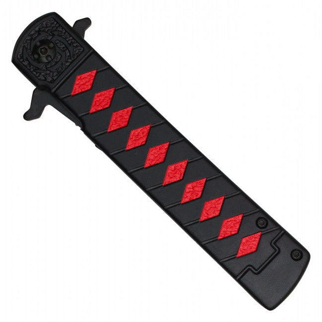 9" Spring Assisted Fantasy Pocket Knife - PF58A