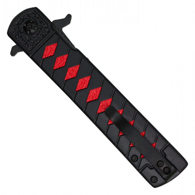 9" Spring Assisted Fantasy Pocket Knife - PF58A