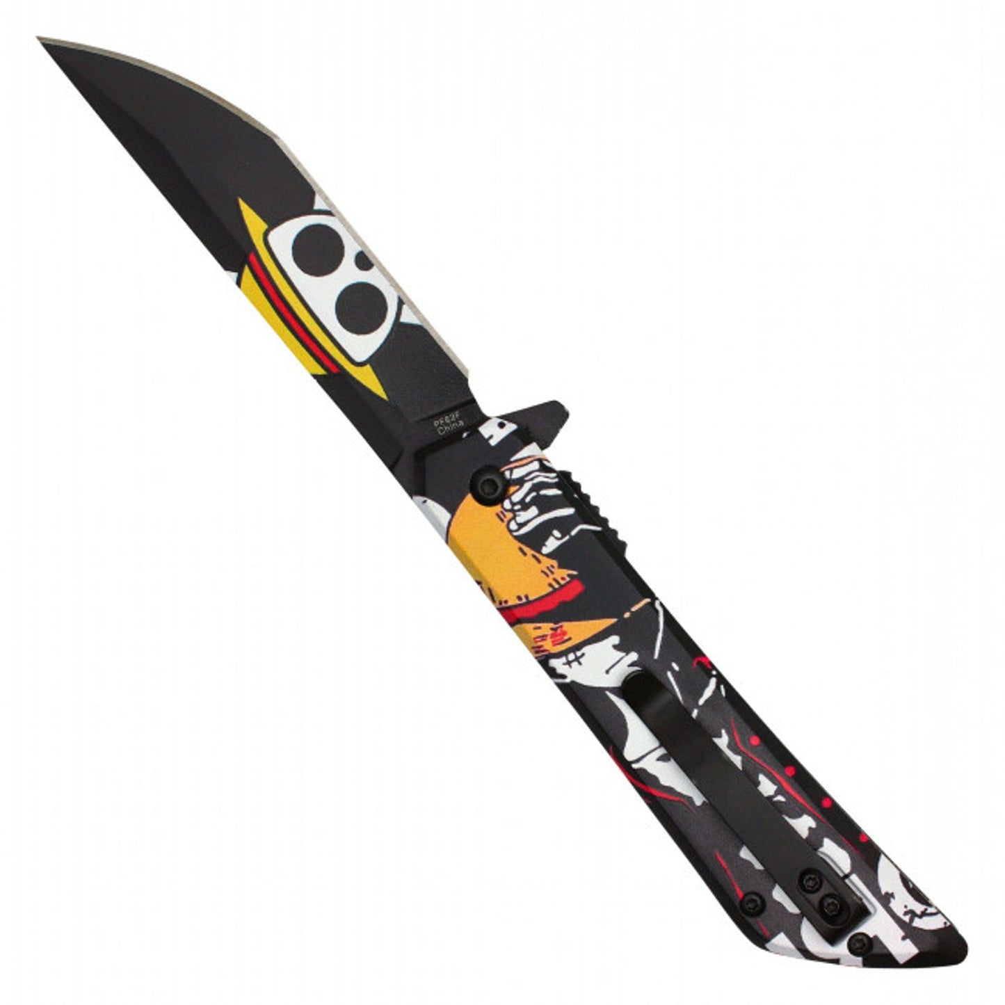 8" Spring Assisted Fantasy Pocket Knife - PF62F