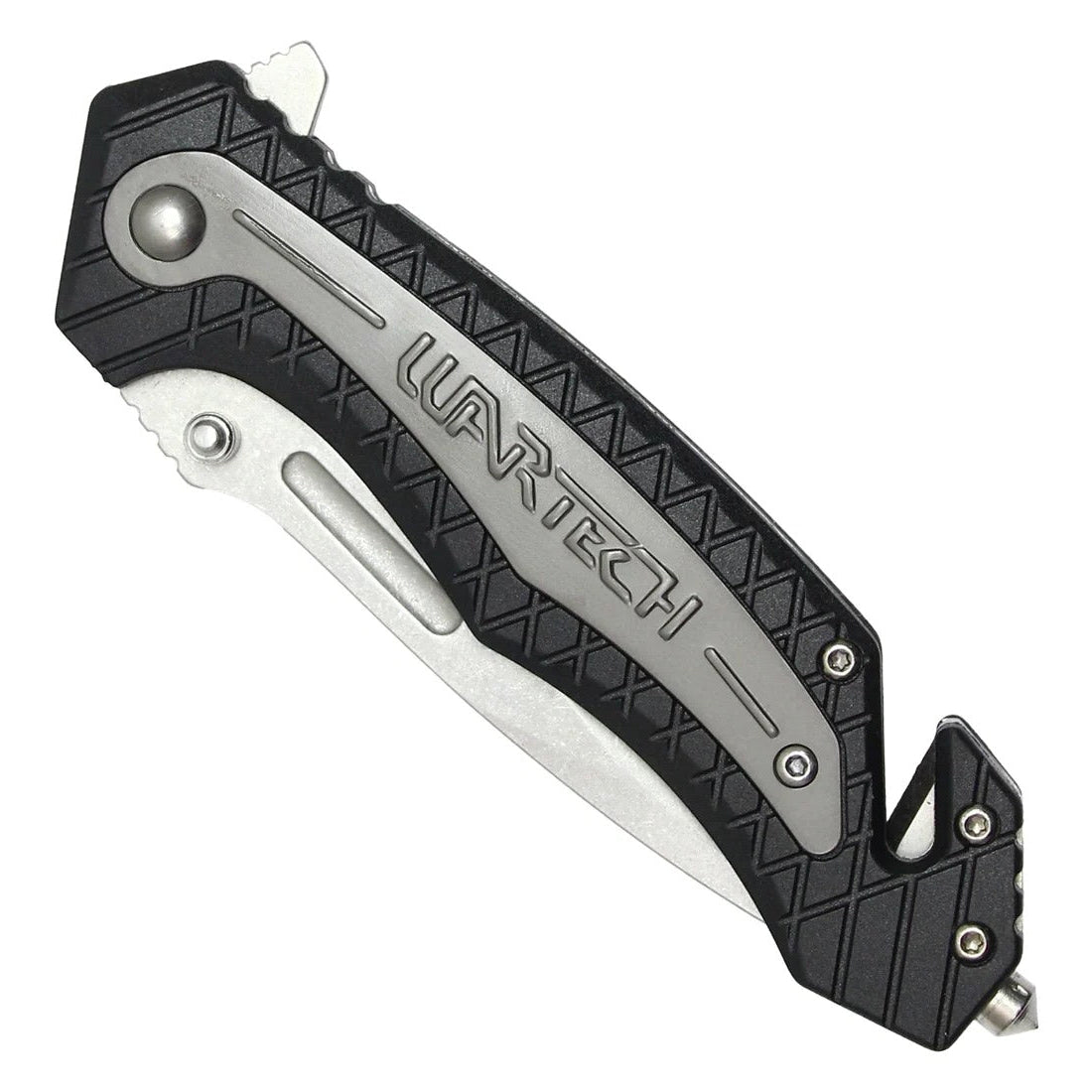 Wartech 8" Pocket Knife with Nylon Fiber Handle - PWT449CH
